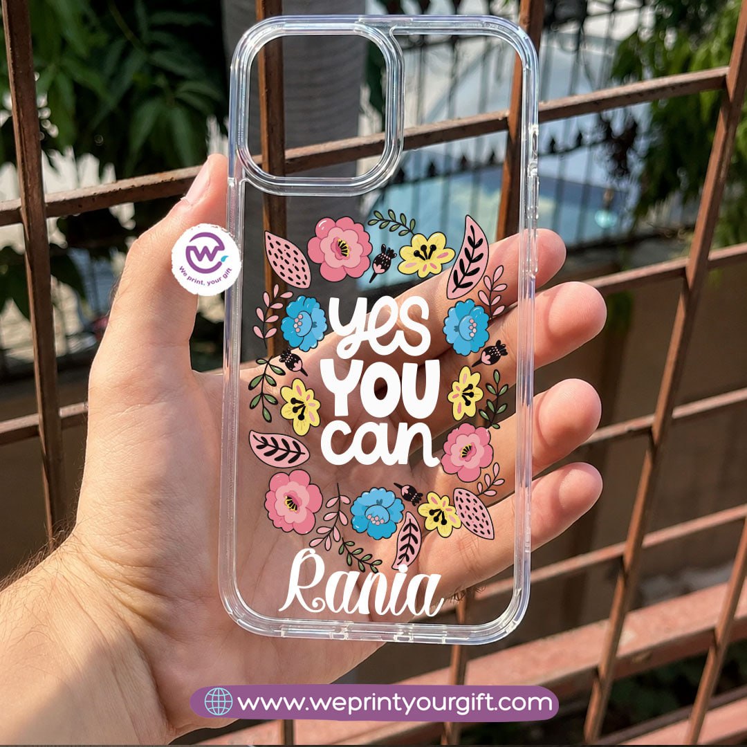 Floral Motivational Phone Cover