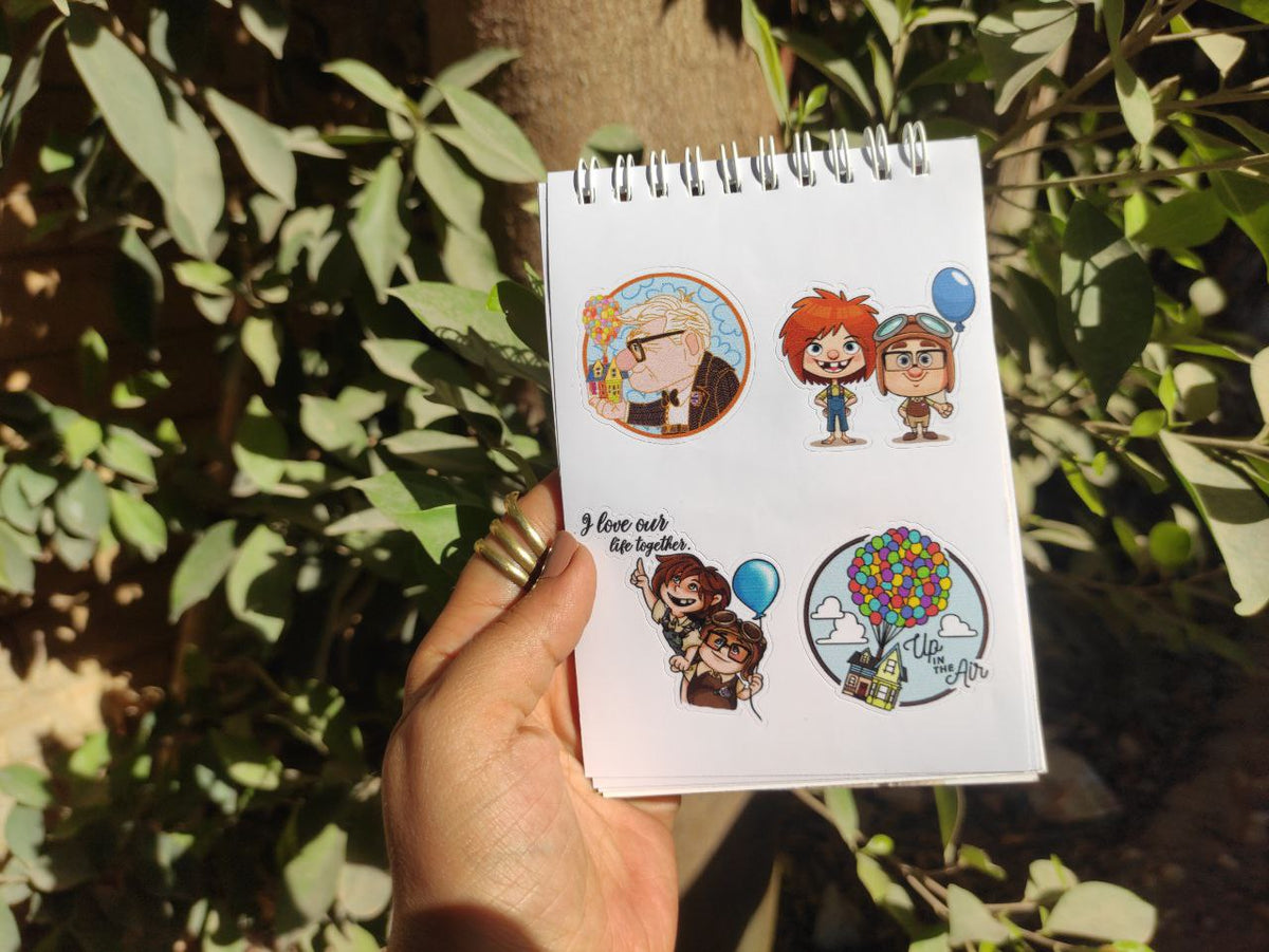 Sticker- Book- UP