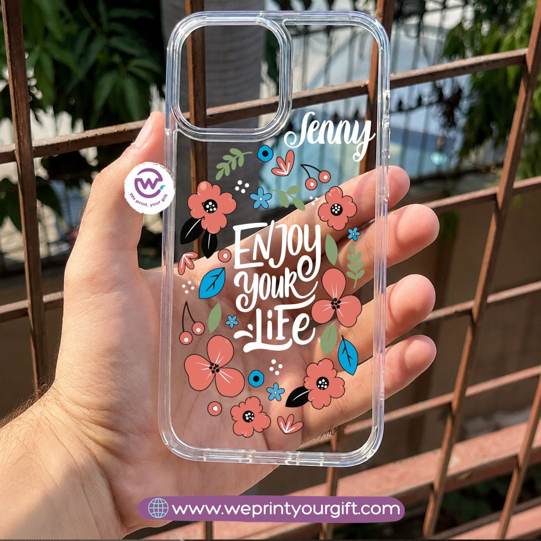 Floral Motivational Phone Cover