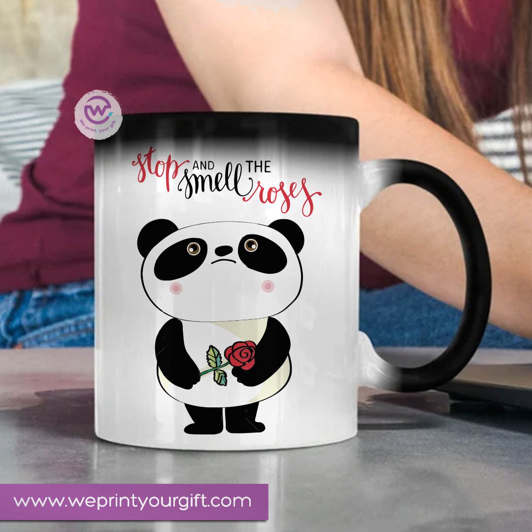 Color-Changing Magic Mug – Cute Panda Design | Personalized Gift