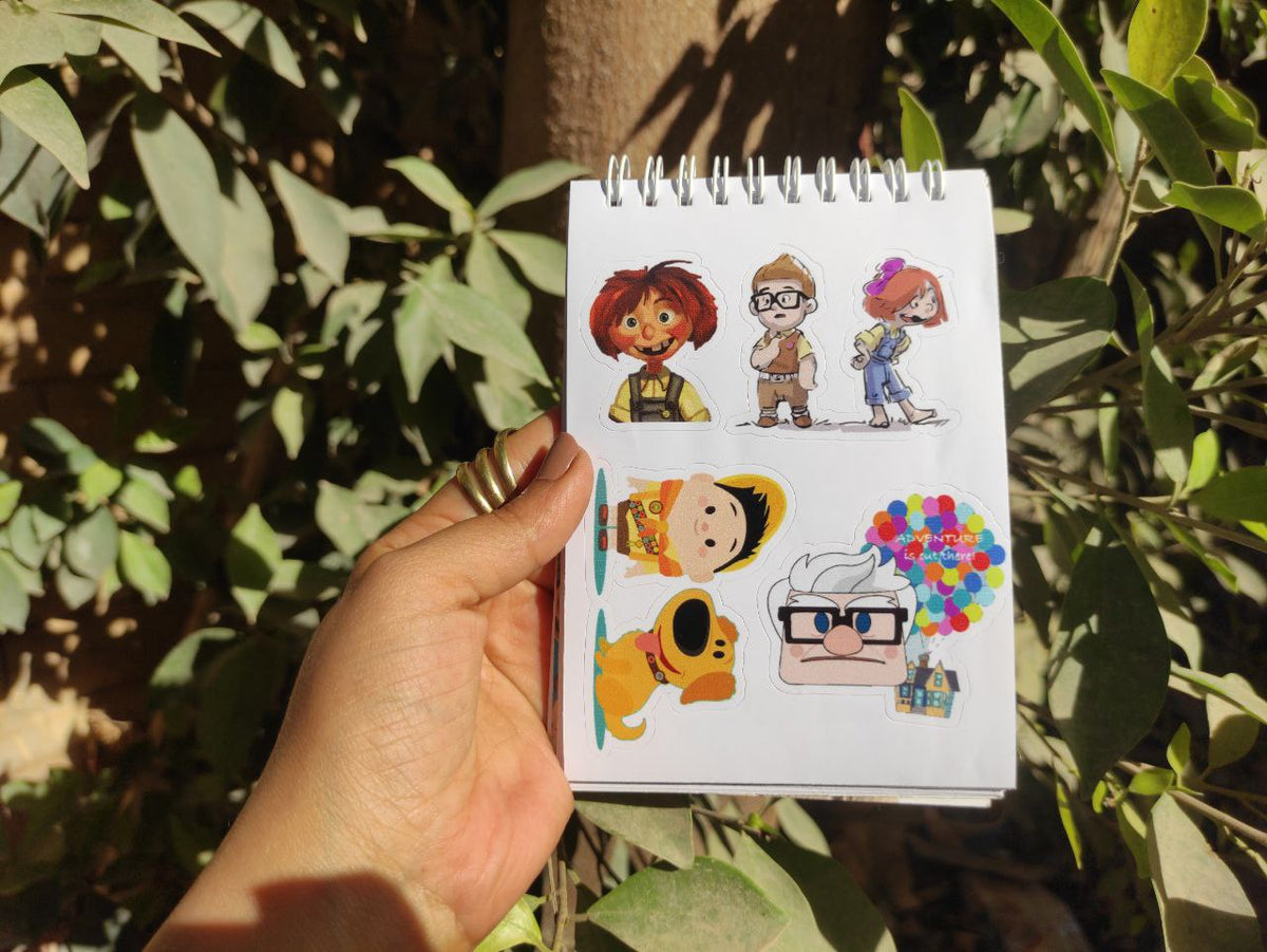 Sticker- Book- UP