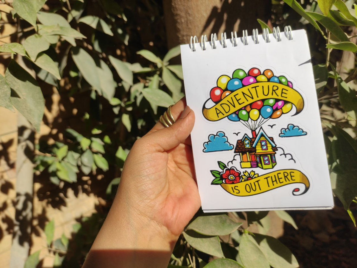 Sticker- Book- UP