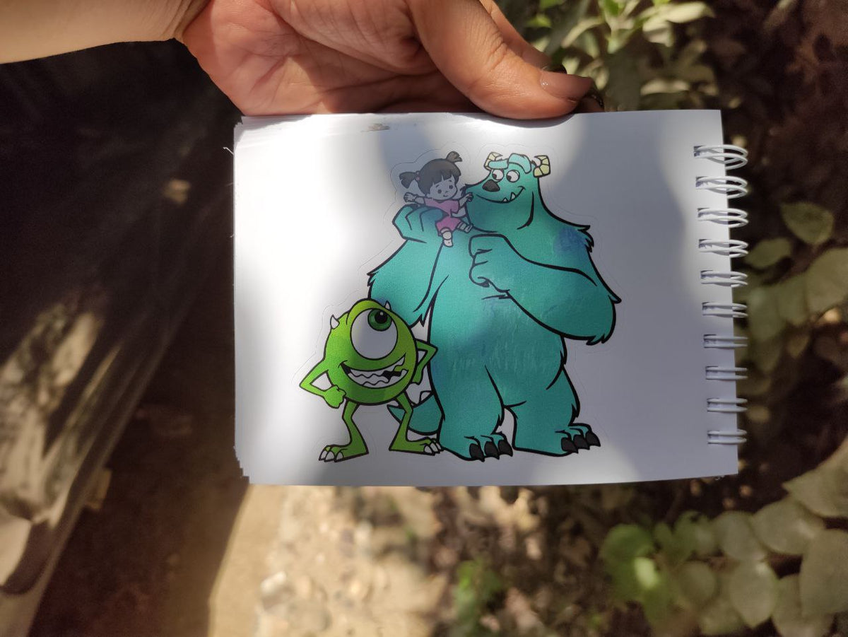 Sticker- Book- Monster INC.
