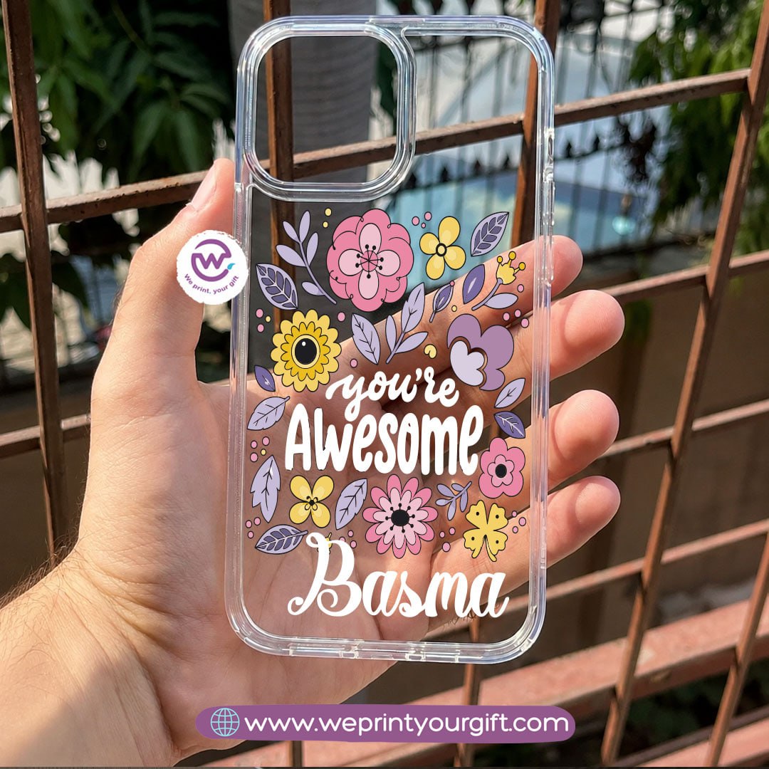 Floral Motivational Phone Cover