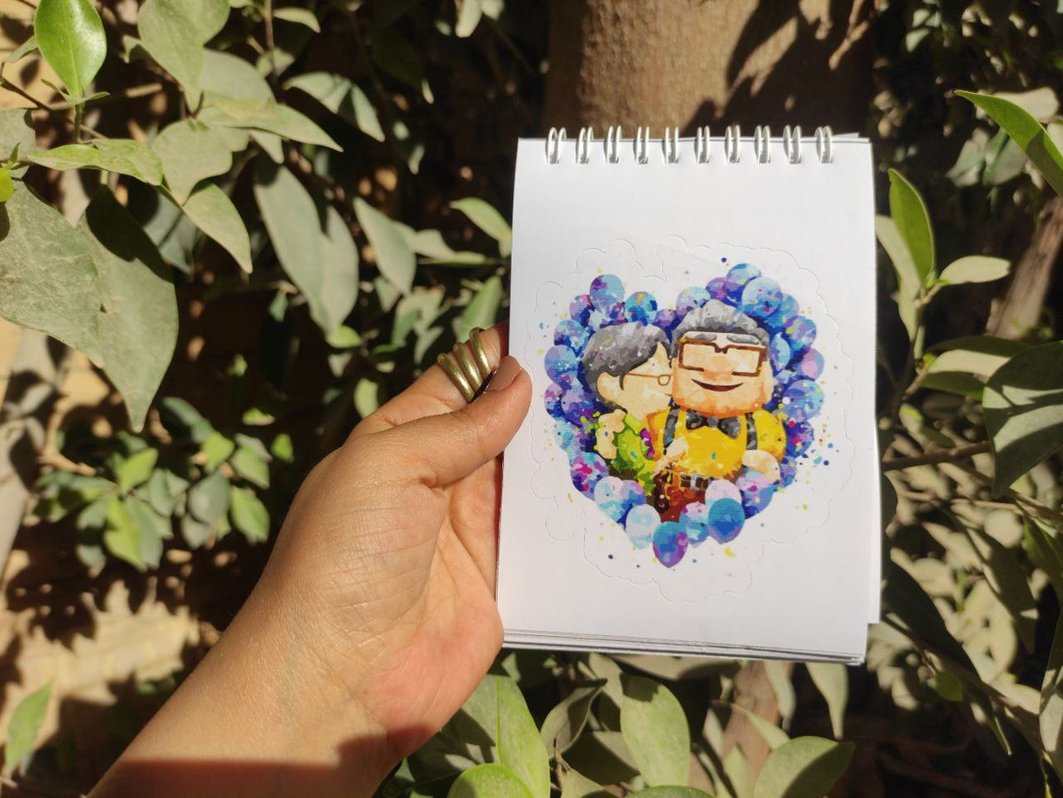 Sticker- Book- UP