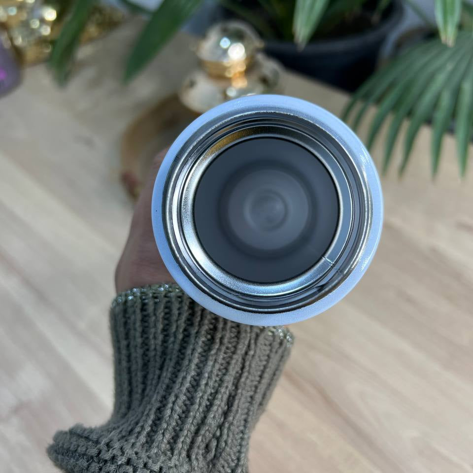 Digital Stainless Steel Thermos with Touch Screen –Sticker Print-Buy 2 Get 1 free