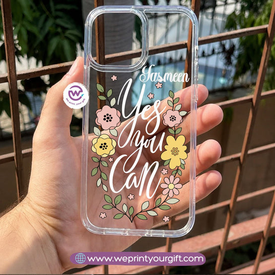 Floral Motivational Phone Cover
