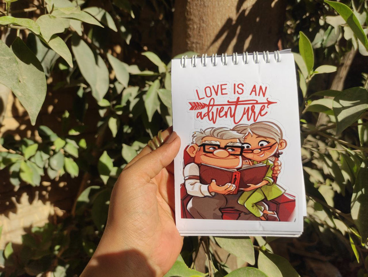 Sticker- Book- UP