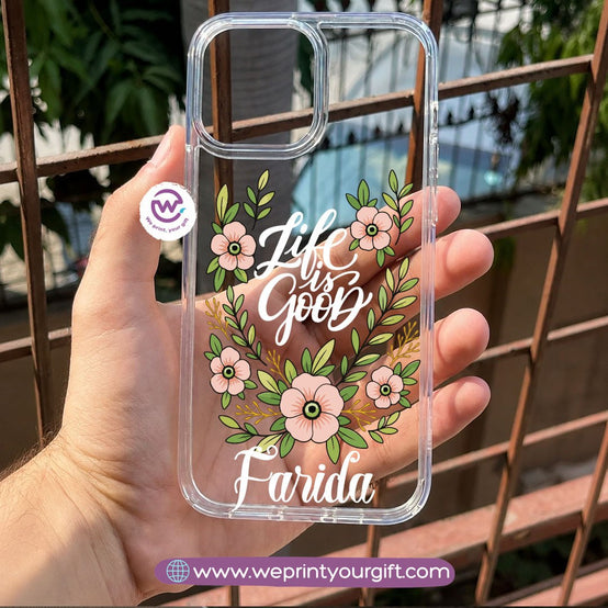 Floral Motivational Phone Cover