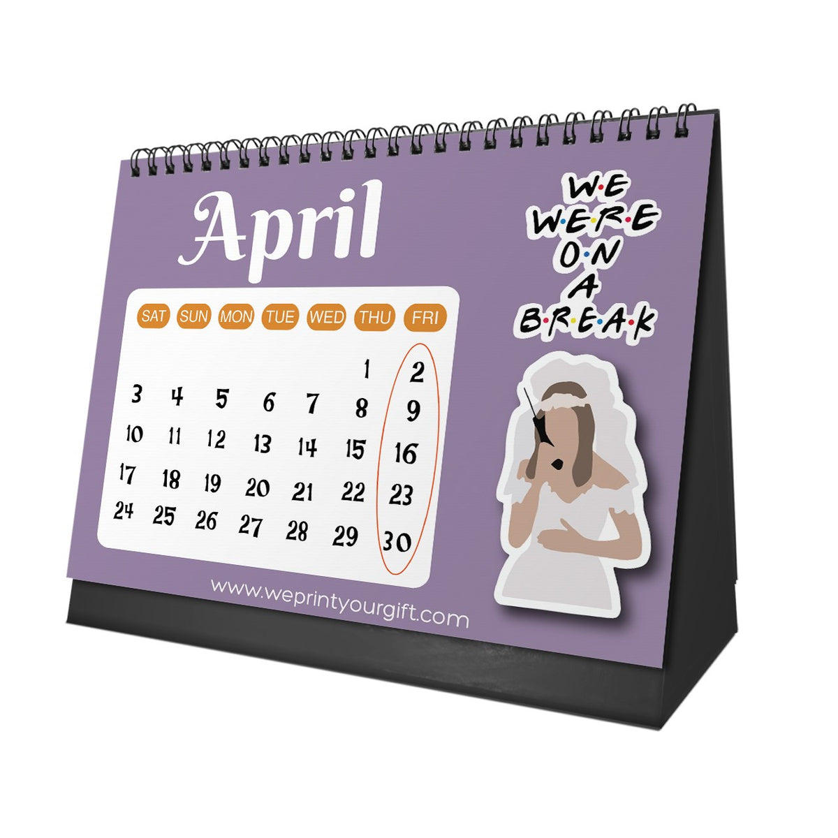 Friends 2027 Desk Calendar – Coffee, Quotes & Favourite Memories