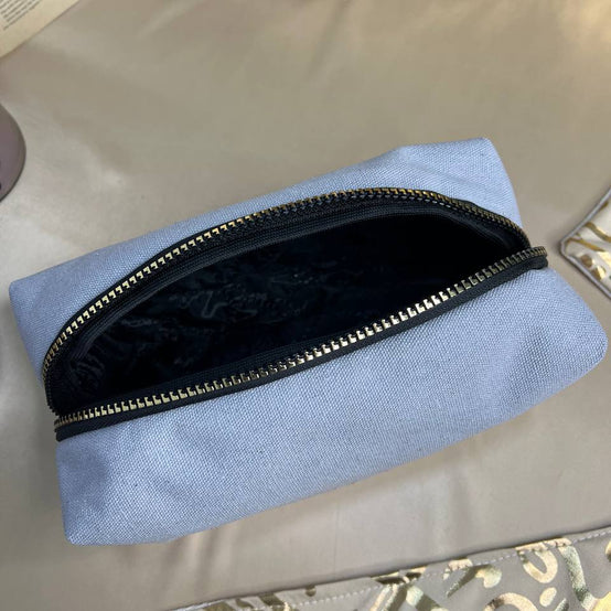 Boxy Makeup Bag- With Inner Lining  - Buy 2 Get 1 Free