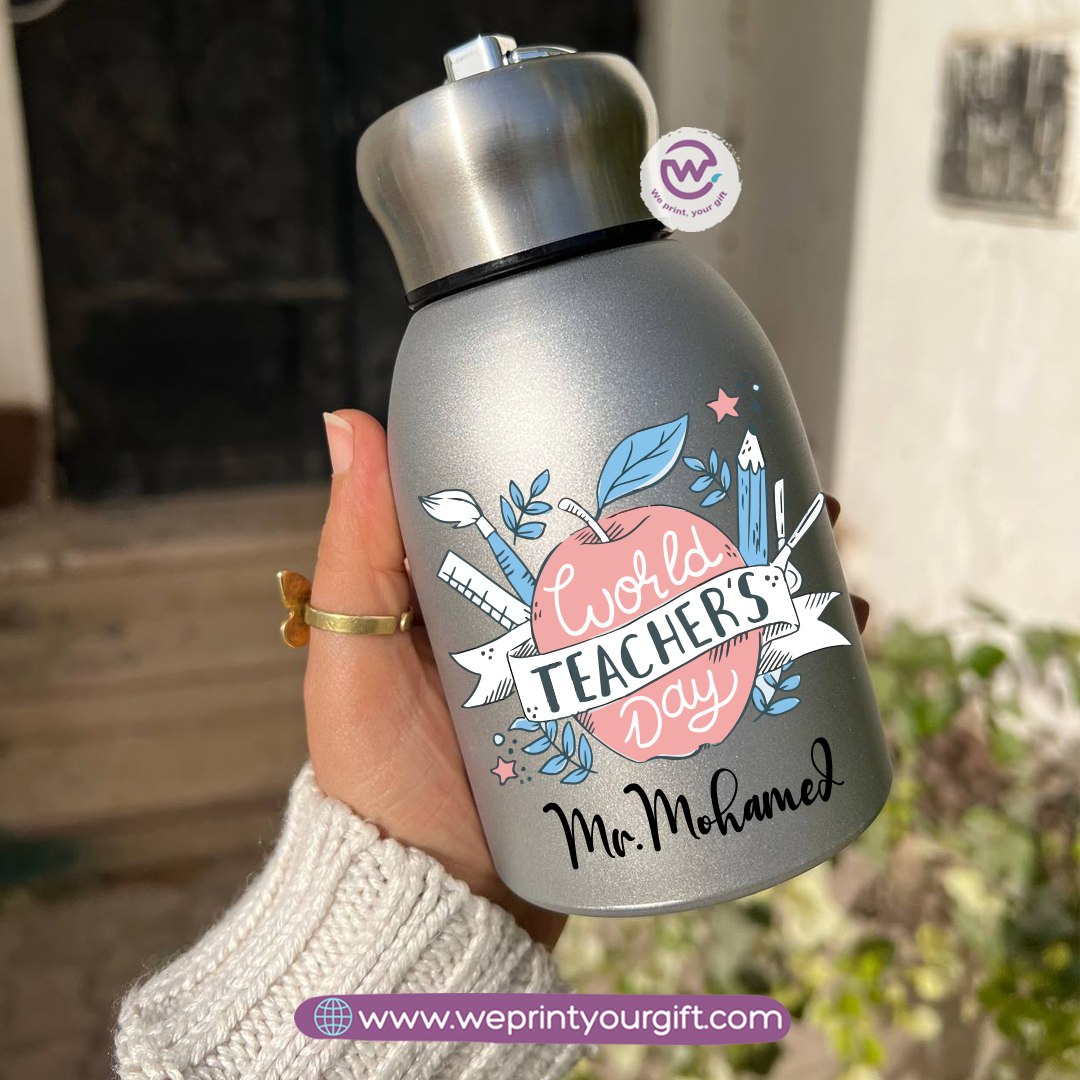 Mini Thermal Coffee Mug – 300ml | 304 Stainless Steel | Teacher Designs