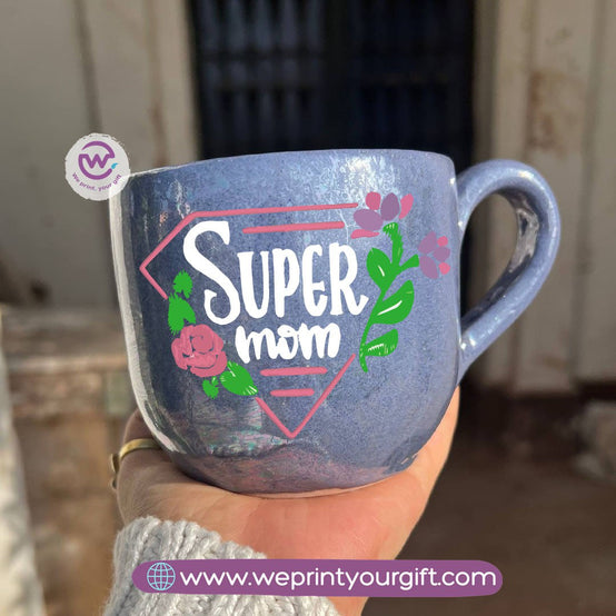 Pearl Touch Pottery Handmade Mug – 350 ml | Mother’s Day Designs