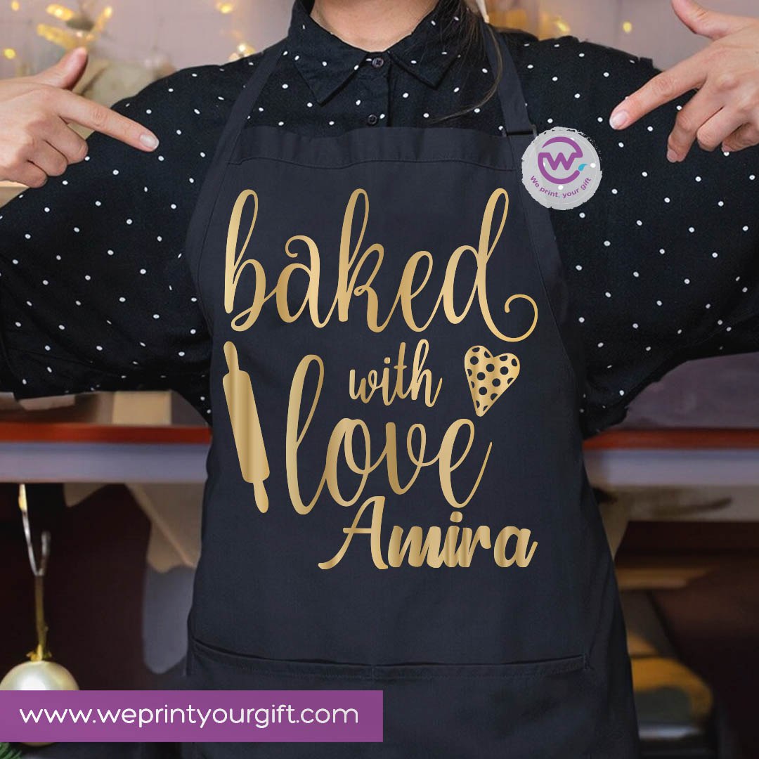 Cooking & Kitchen Apron – Heavy Cotton Apron with Front Pocket and Adjustable Tie