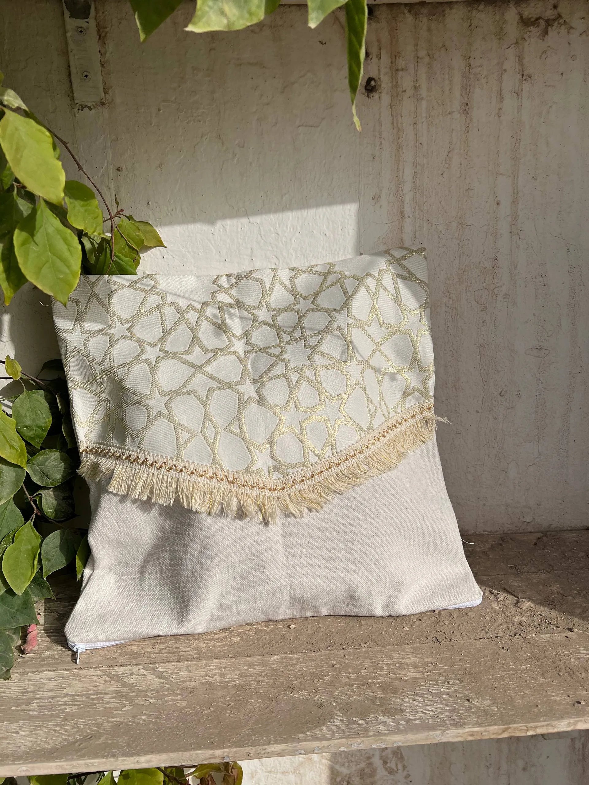Islamic Pattern Cushion – 40 × 40 cm - Customization Options - WE PRINT