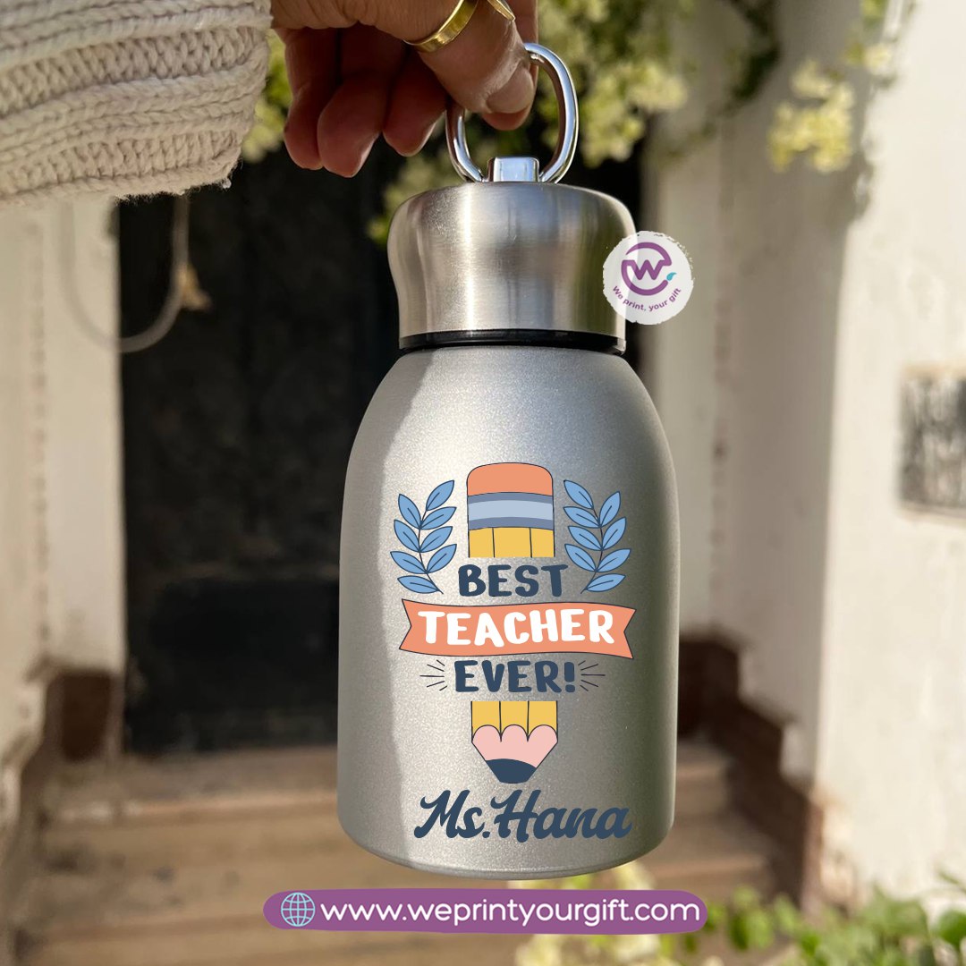 Mini Thermal Coffee Mug – 300ml | 304 Stainless Steel | Teacher Designs