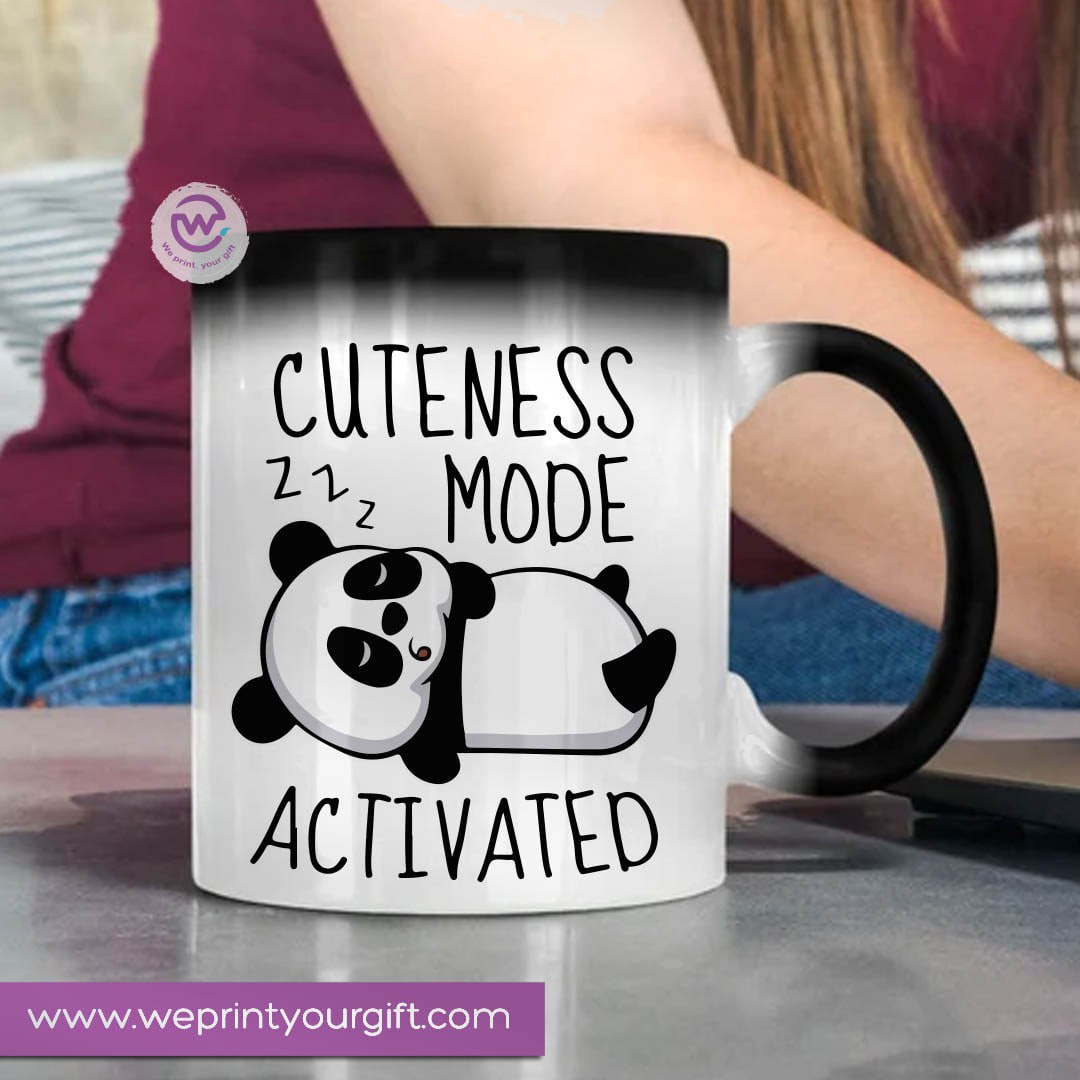 Color-Changing Magic Mug – Cute Panda Design | Personalized Gift