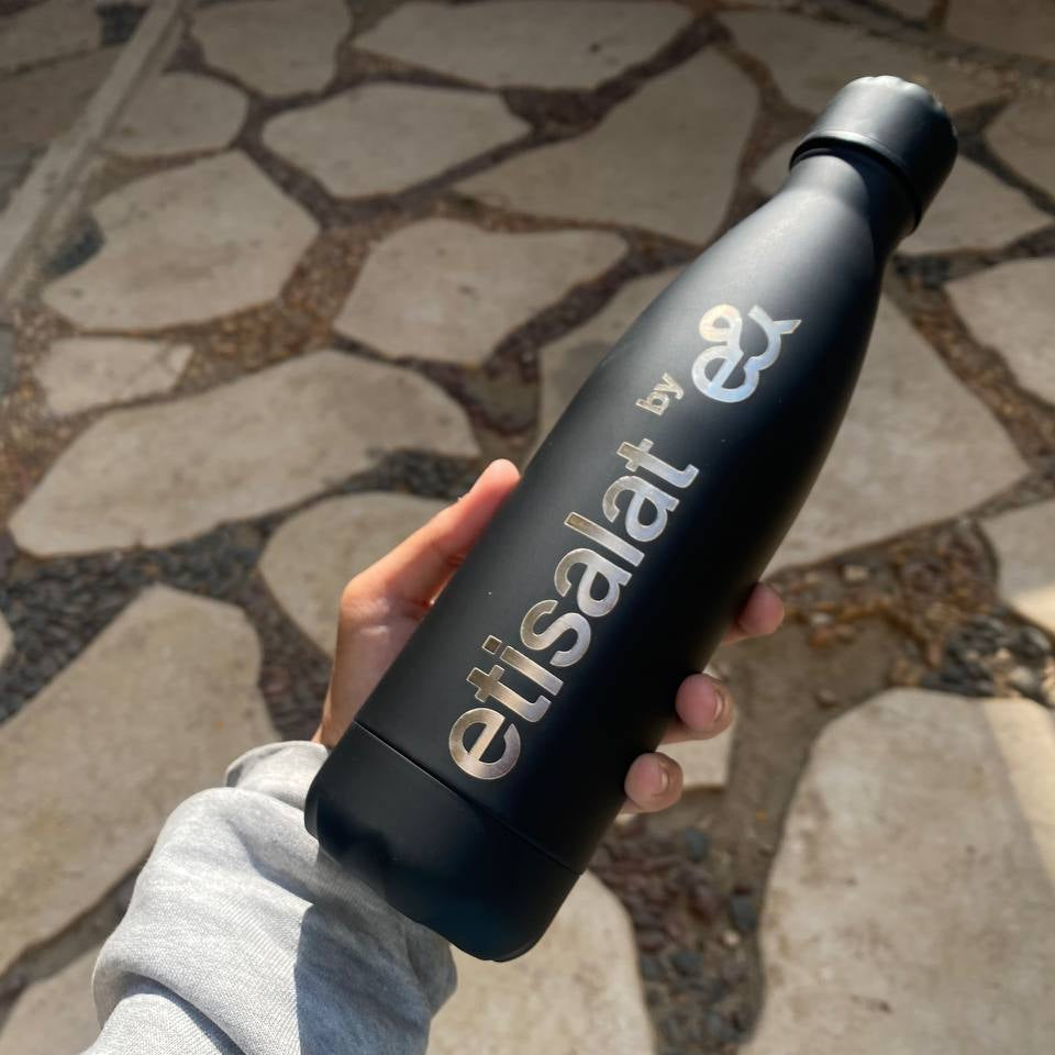 Black Thermal Water Flask- Buy 2 Get 1 Free