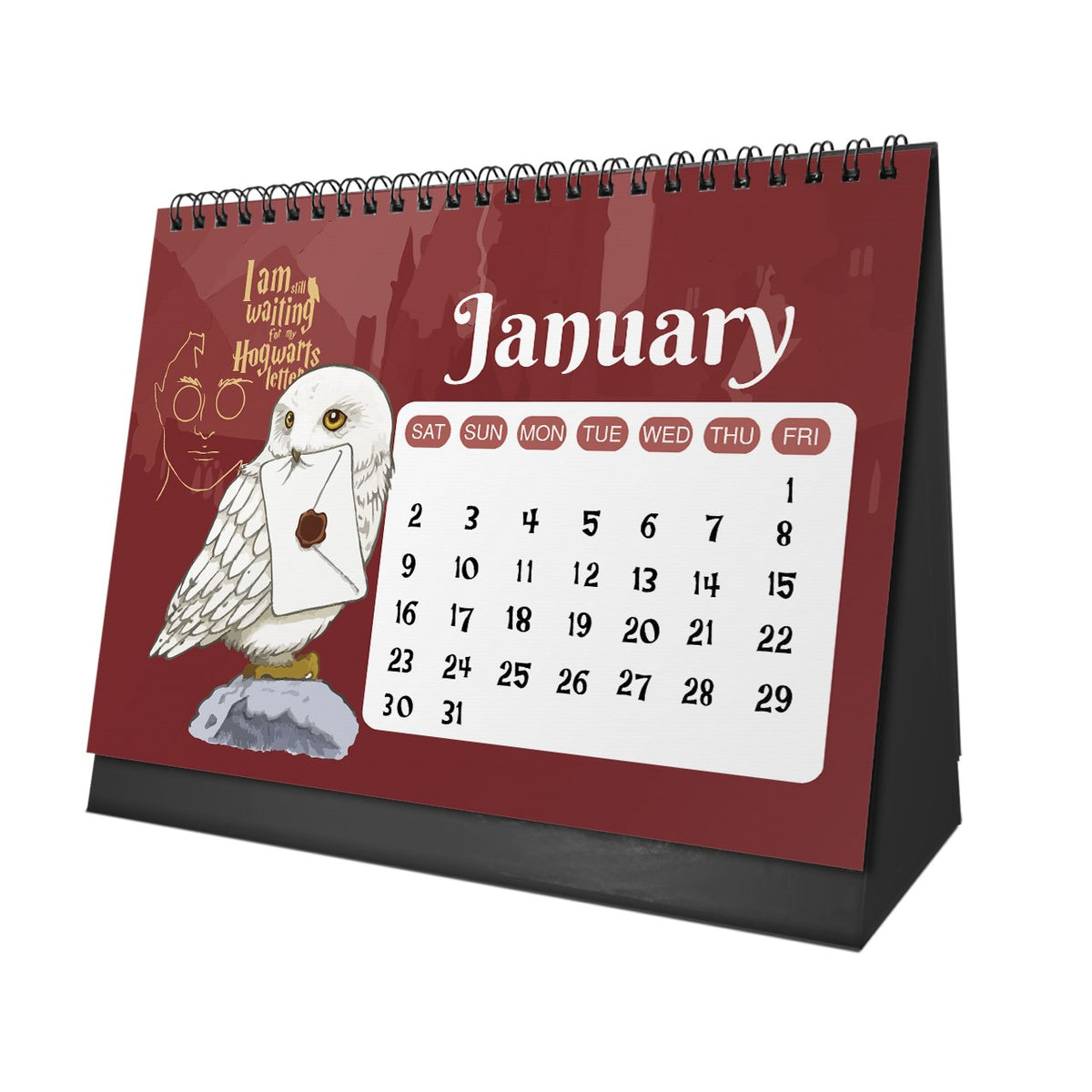 Harry Potter 2027 Desk Calendar – A Year of Wizarding Wonder