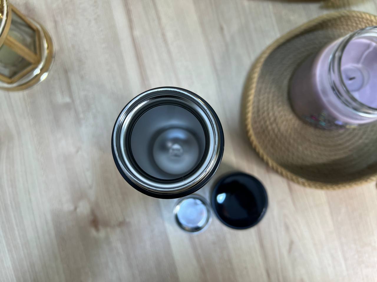 Digital Stainless Steel Thermos with Touch Screen –Sticker Print-Buy 2 Get 1 free