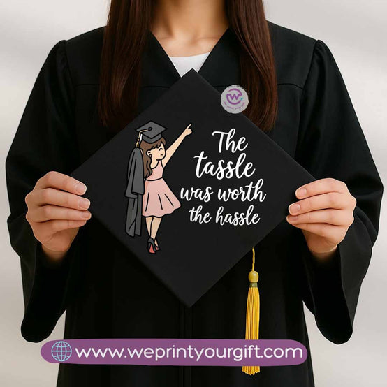 Custom Graduation Cap- Comic