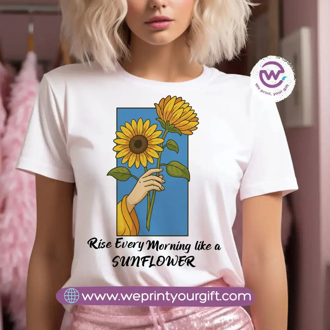 Customized T-shirt - Sunflower