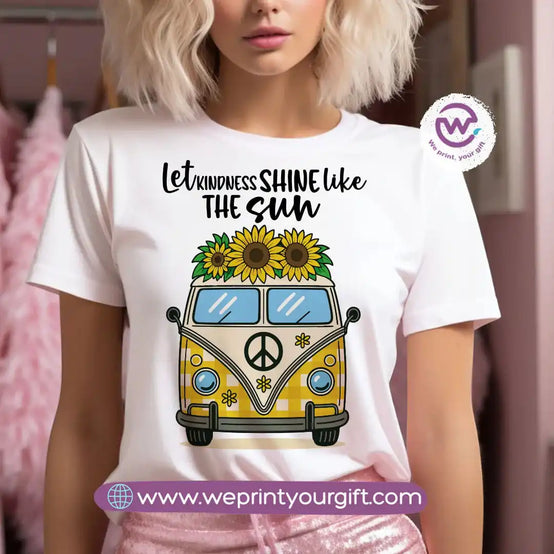 Customized T-shirt - Sunflower