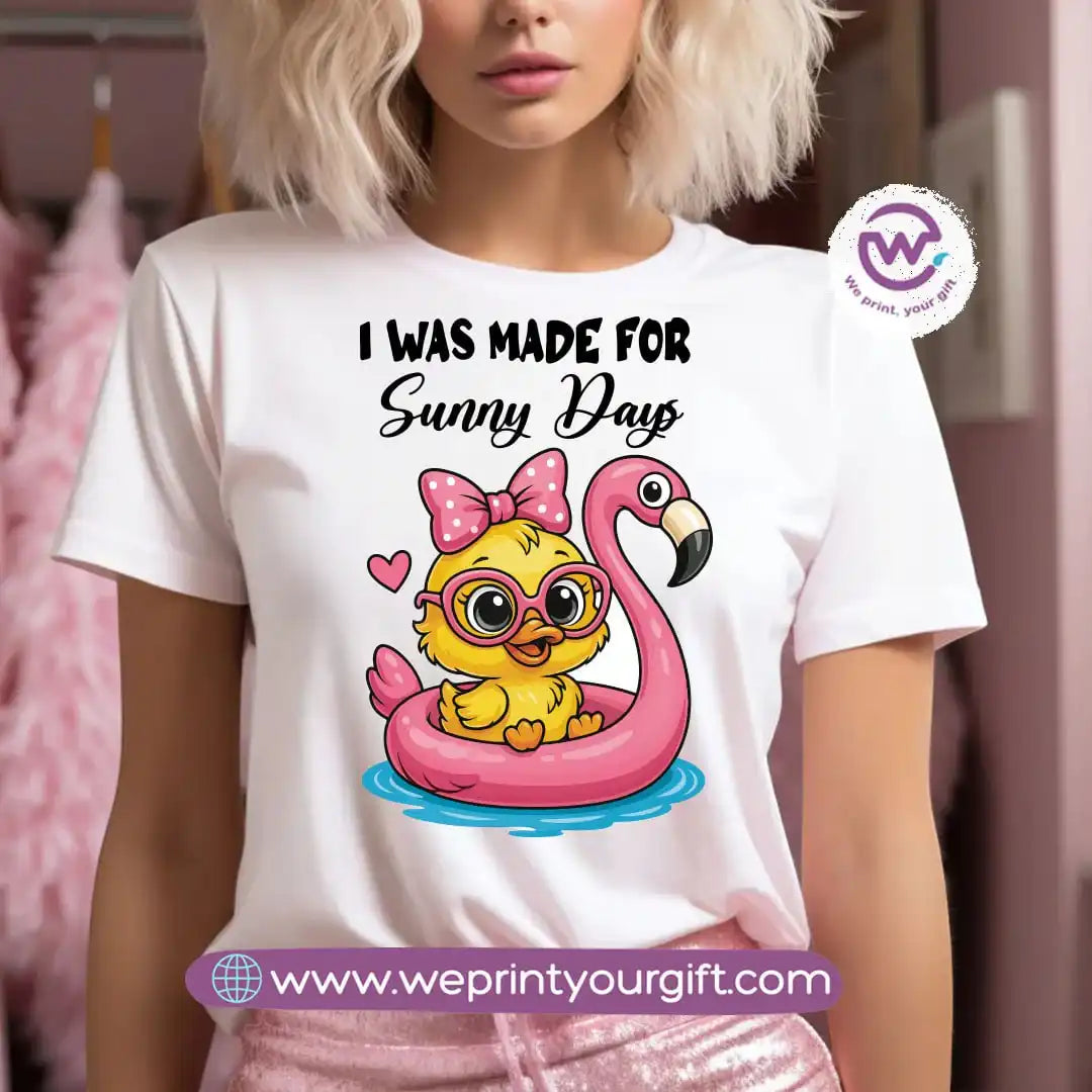 Customized T-shirt- Duck& sea