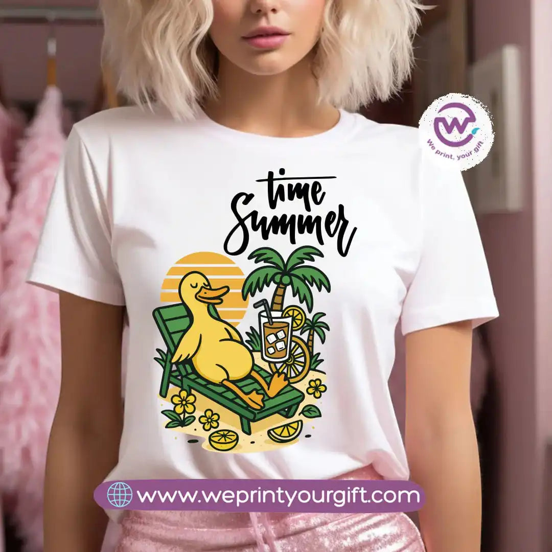 Customized T-shirt- Duck& sea