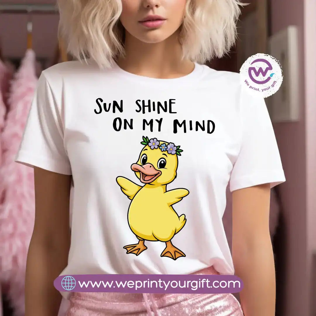 Customized T-shirt- Duck& sea