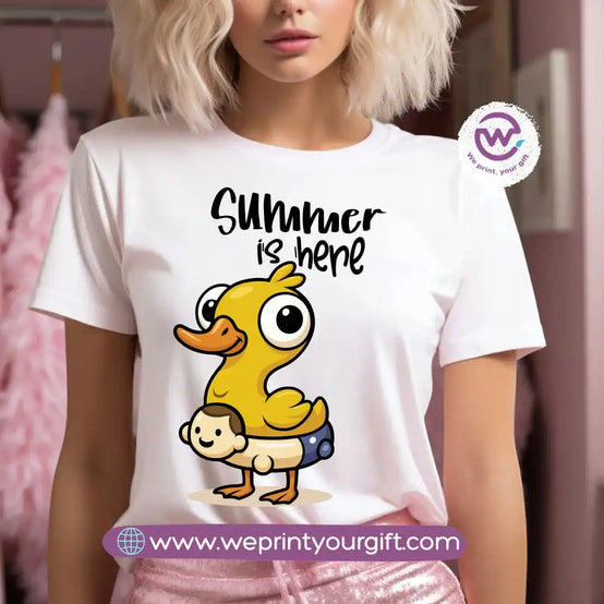 Customized T-shirt- Duck& sea