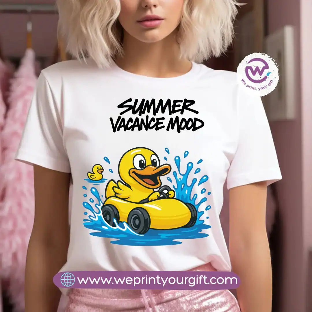 Customized T-shirt- Duck& sea