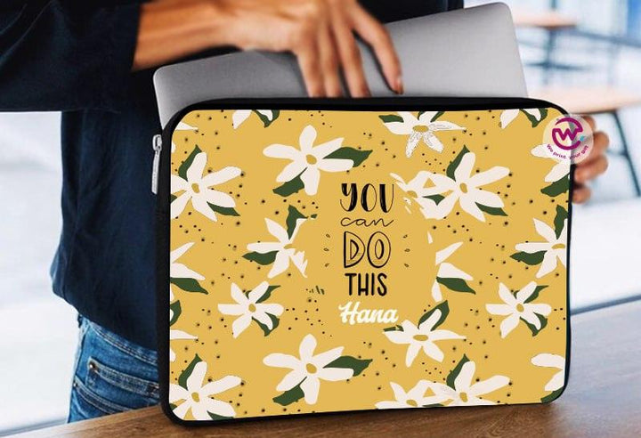 Laptop Sleeve-Canvas-Motivation - Names - weprint.yourgift