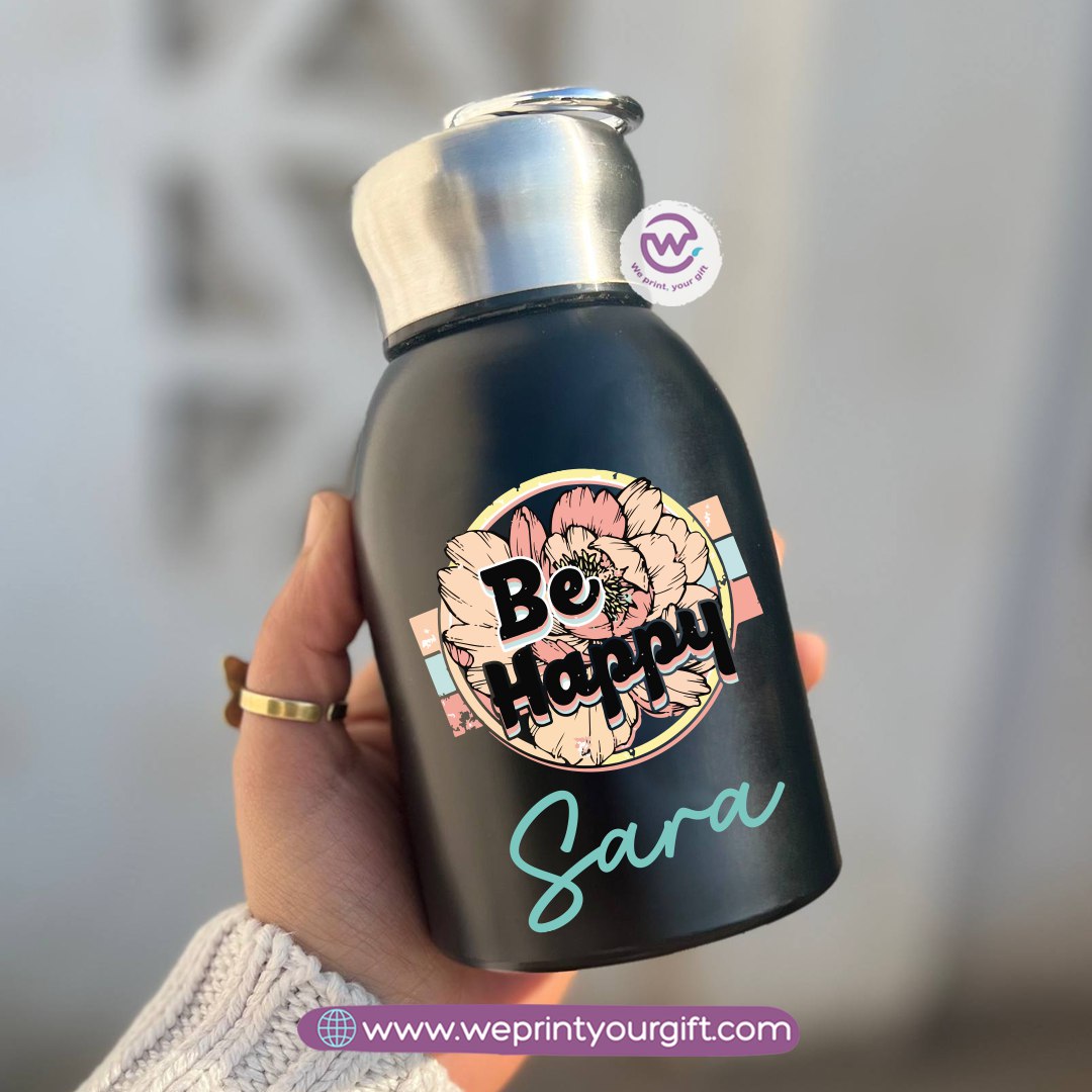 Mini Thermal Coffee Mug – 300ml | 304 Stainless Steel | Retro Motivational Designs