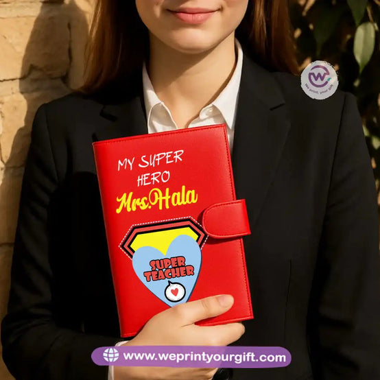 leather wallet for women- Teacher