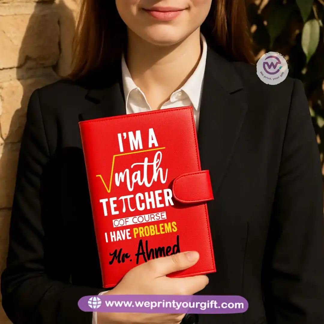 leather wallet for women- Teacher