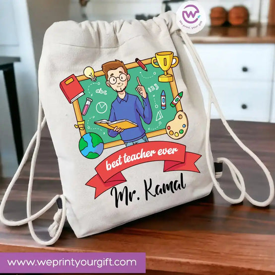 Drawstring Bag- Teacher