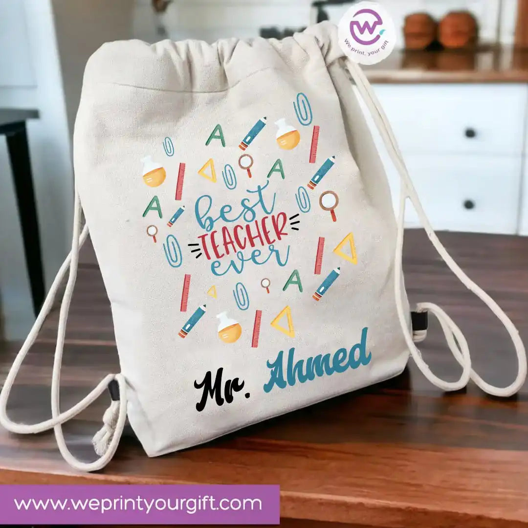 Drawstring Bag- Teacher