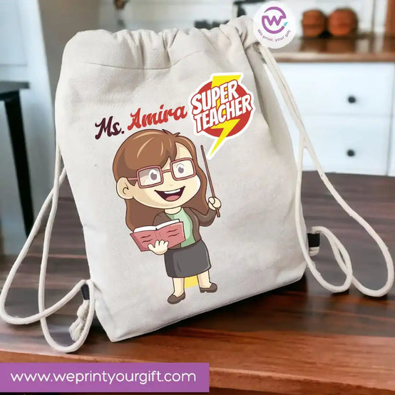 Drawstring Bag- Teacher