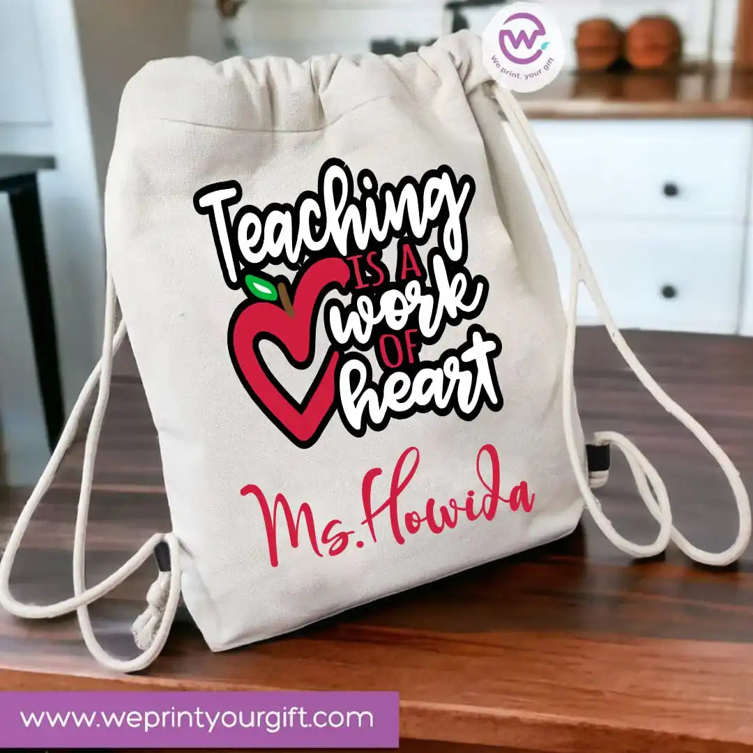 Drawstring Bag- Teacher
