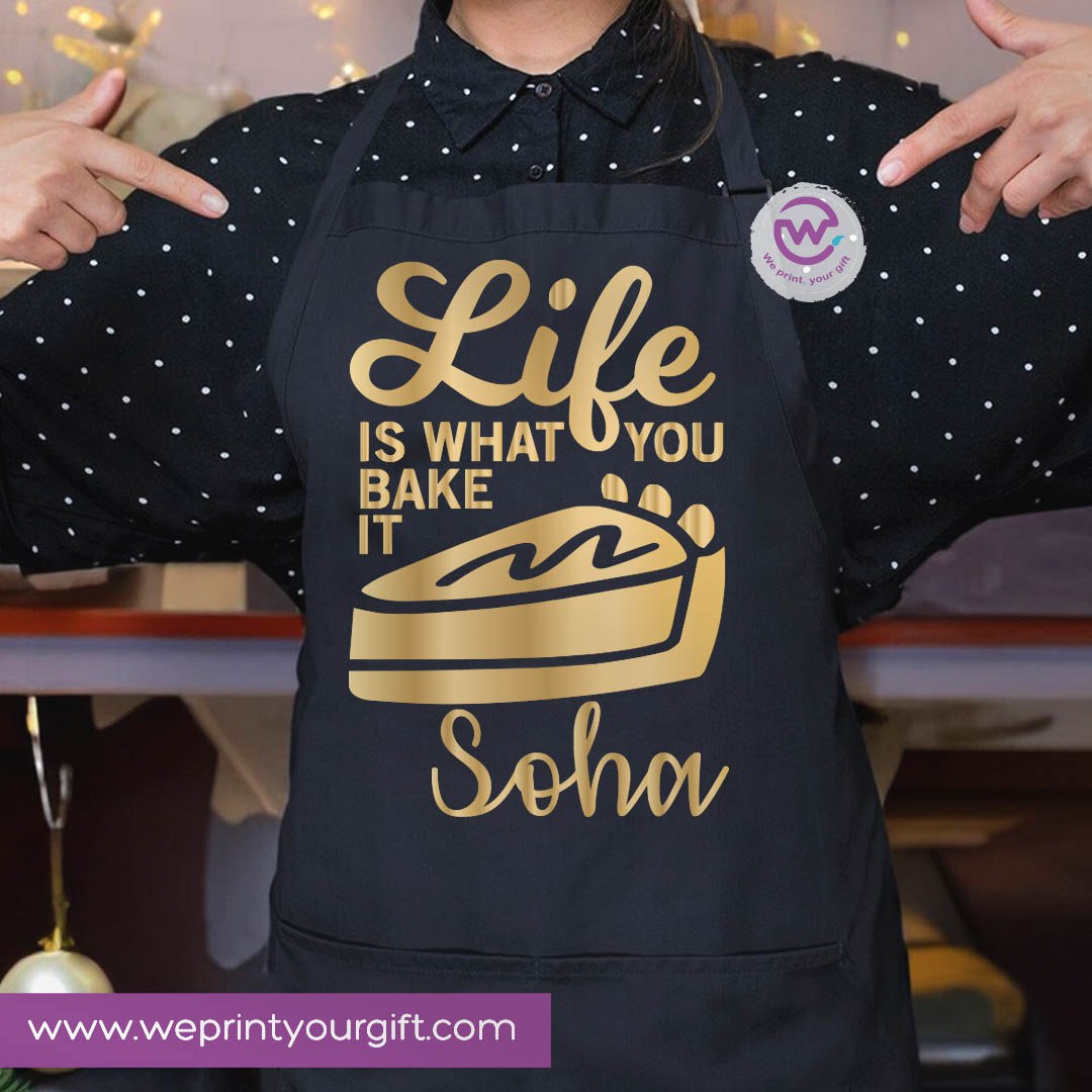 Cooking & Kitchen Apron – Heavy Cotton Apron with Front Pocket and Adjustable Tie