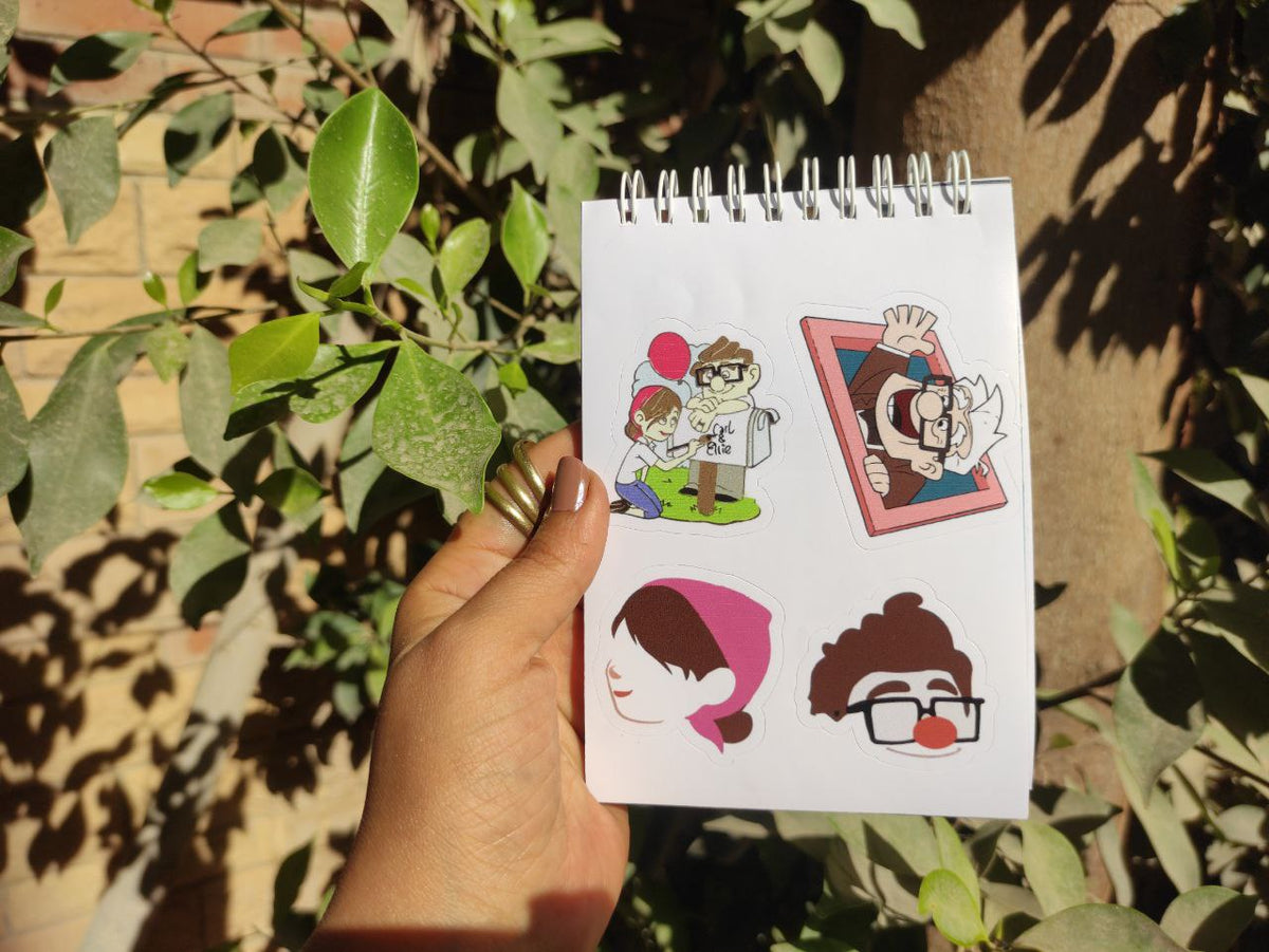 Sticker- Book- UP