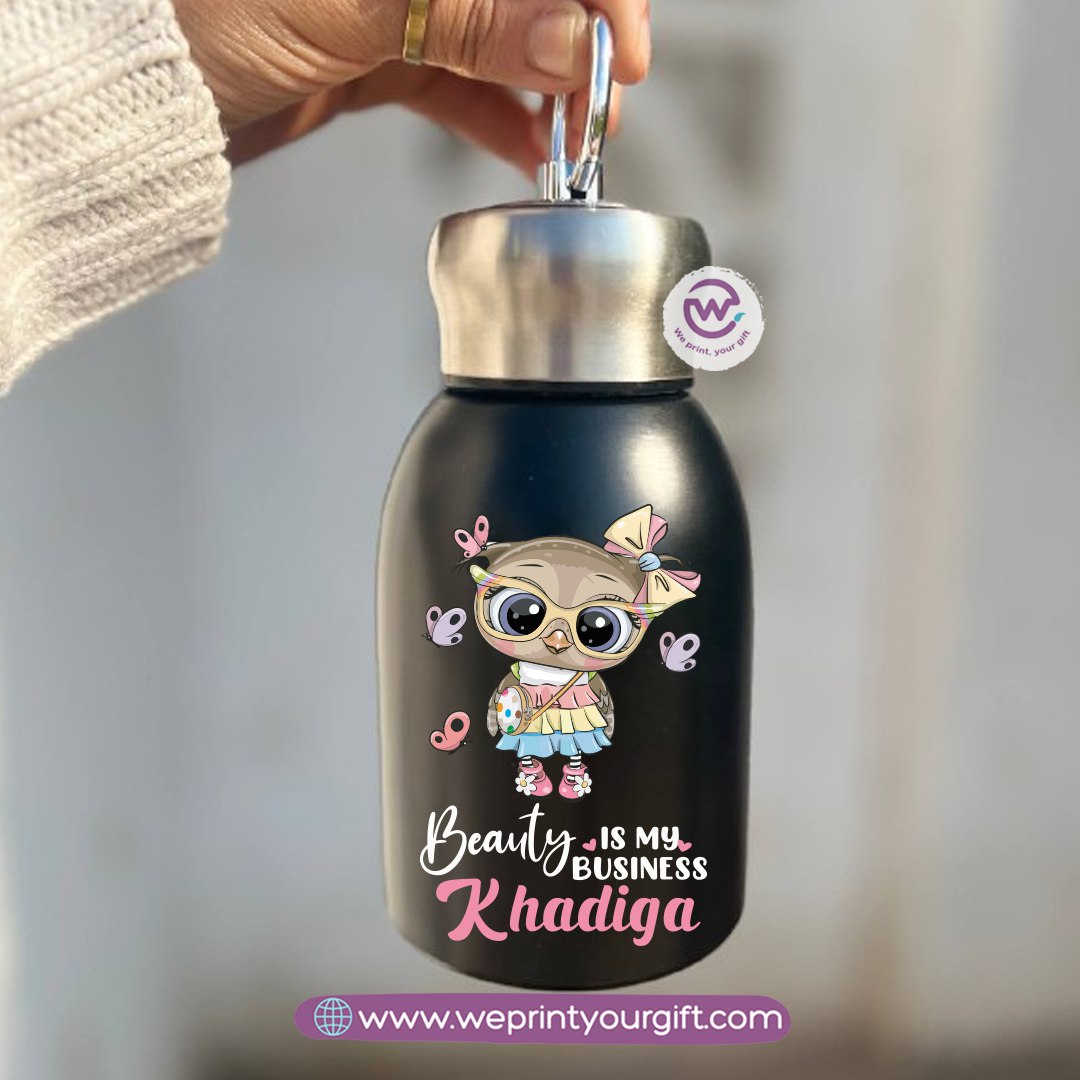 Mini Thermal Coffee Mug – 300ml | 304 Stainless Steel | Cute Owl Designs