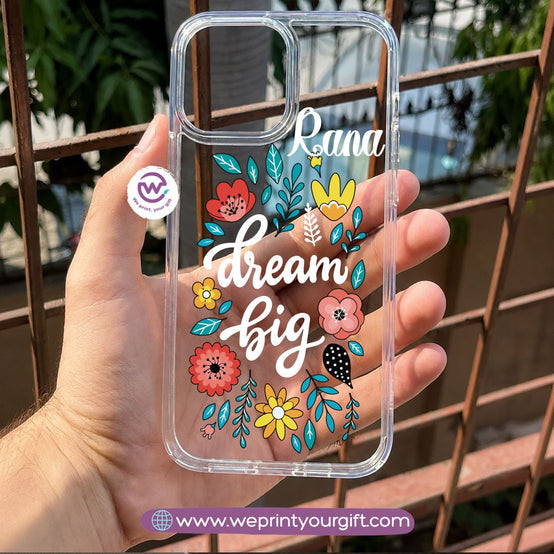 Floral Motivational Phone Cover