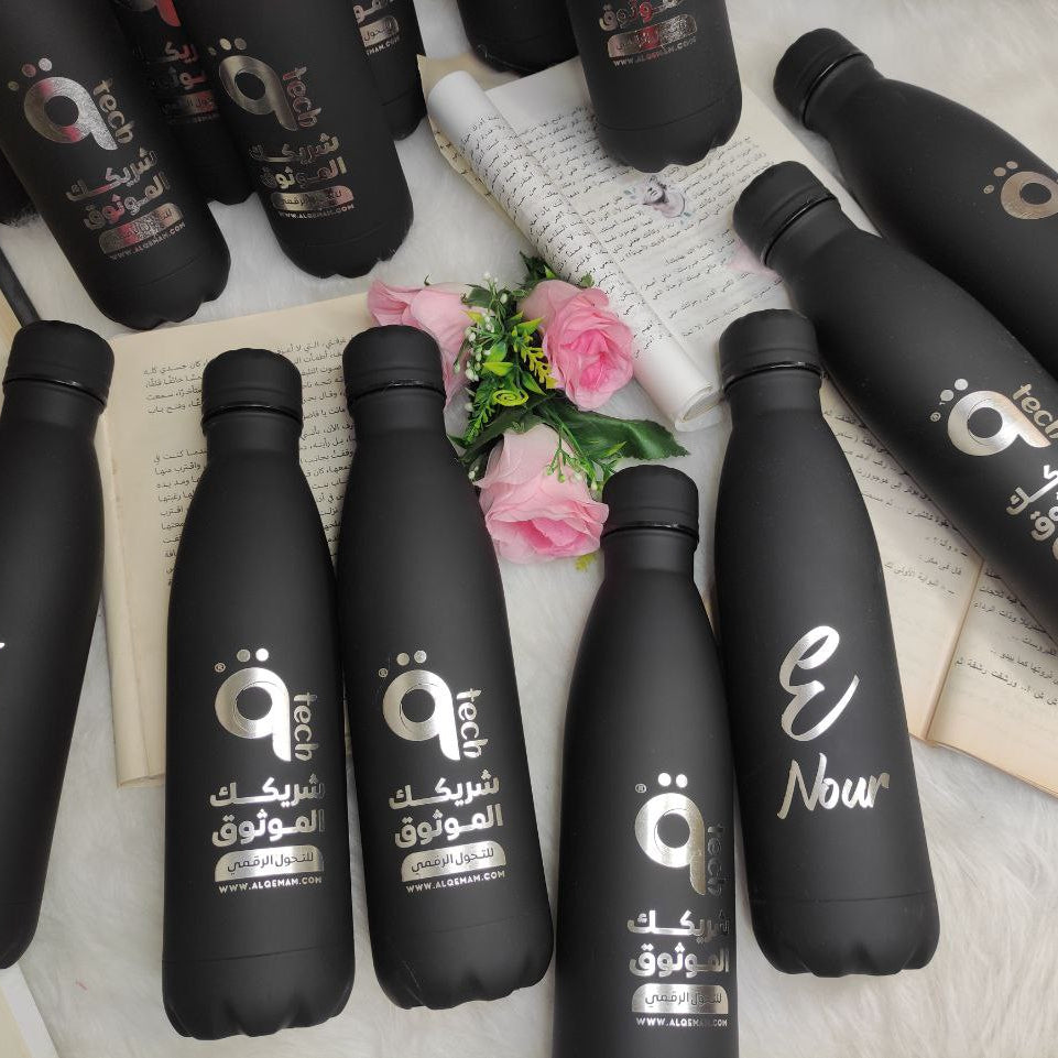 Black Thermal Water Flask- Buy 2 Get 1 Free