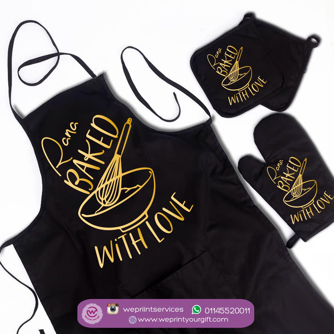 Custom Kitchen Set -3 Pieces