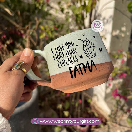 The Earth Pottery Mug – Handmade | 300 ml | Valentine’s Day Designs