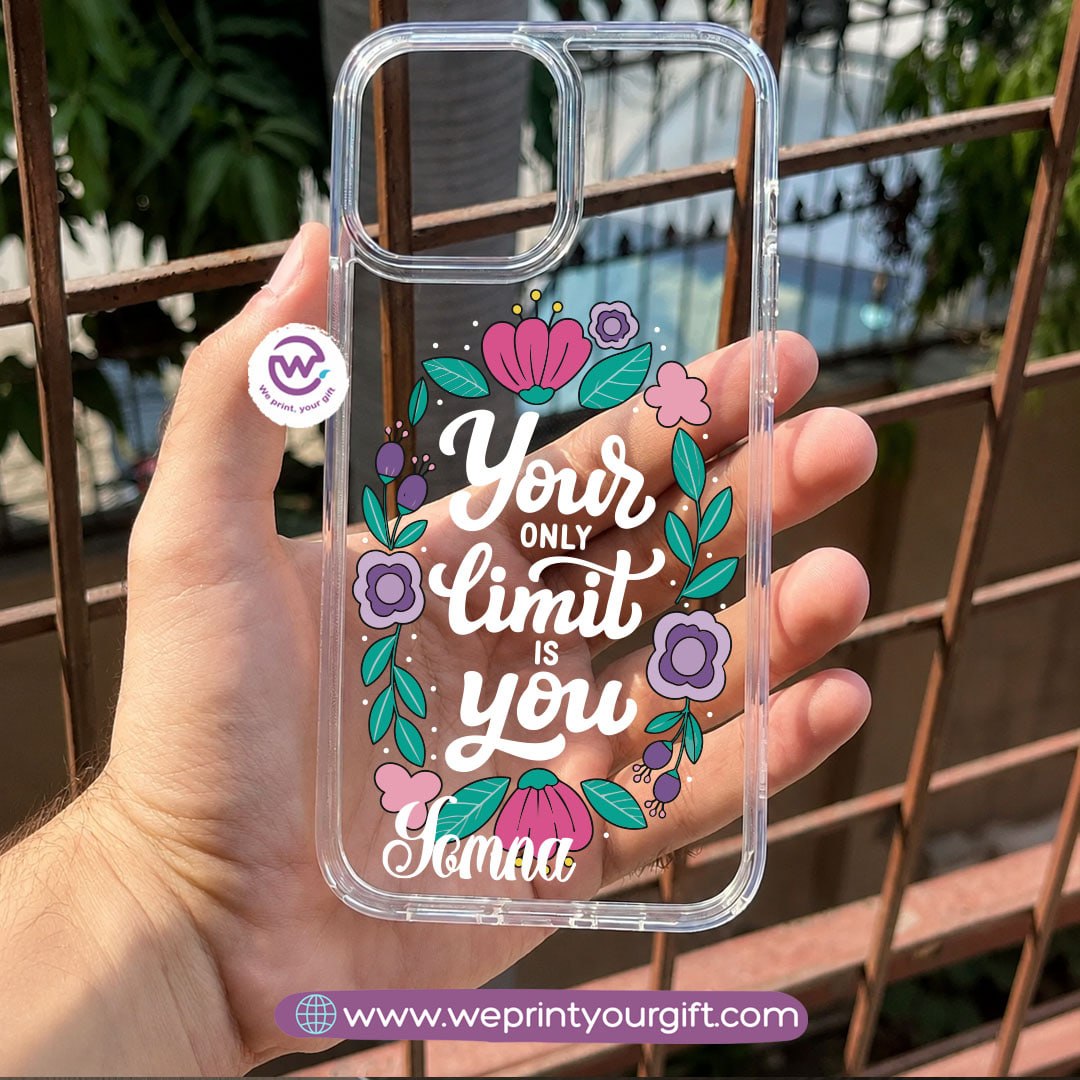Floral Motivational Phone Cover