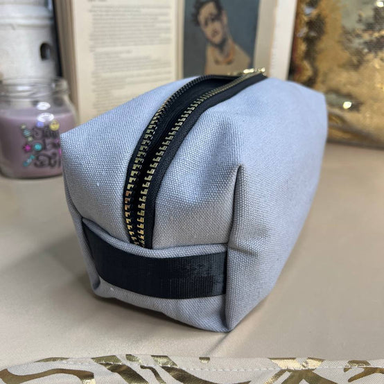 Boxy Makeup Bag- With Inner Lining  - Buy 2 Get 1 Free