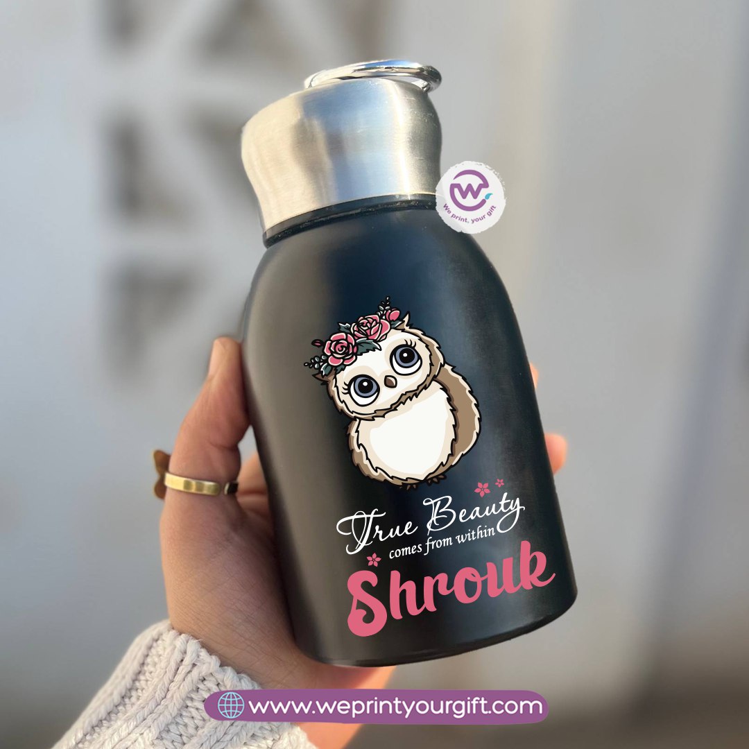 Mini Thermal Coffee Mug – 300ml | 304 Stainless Steel | Cute Owl Designs